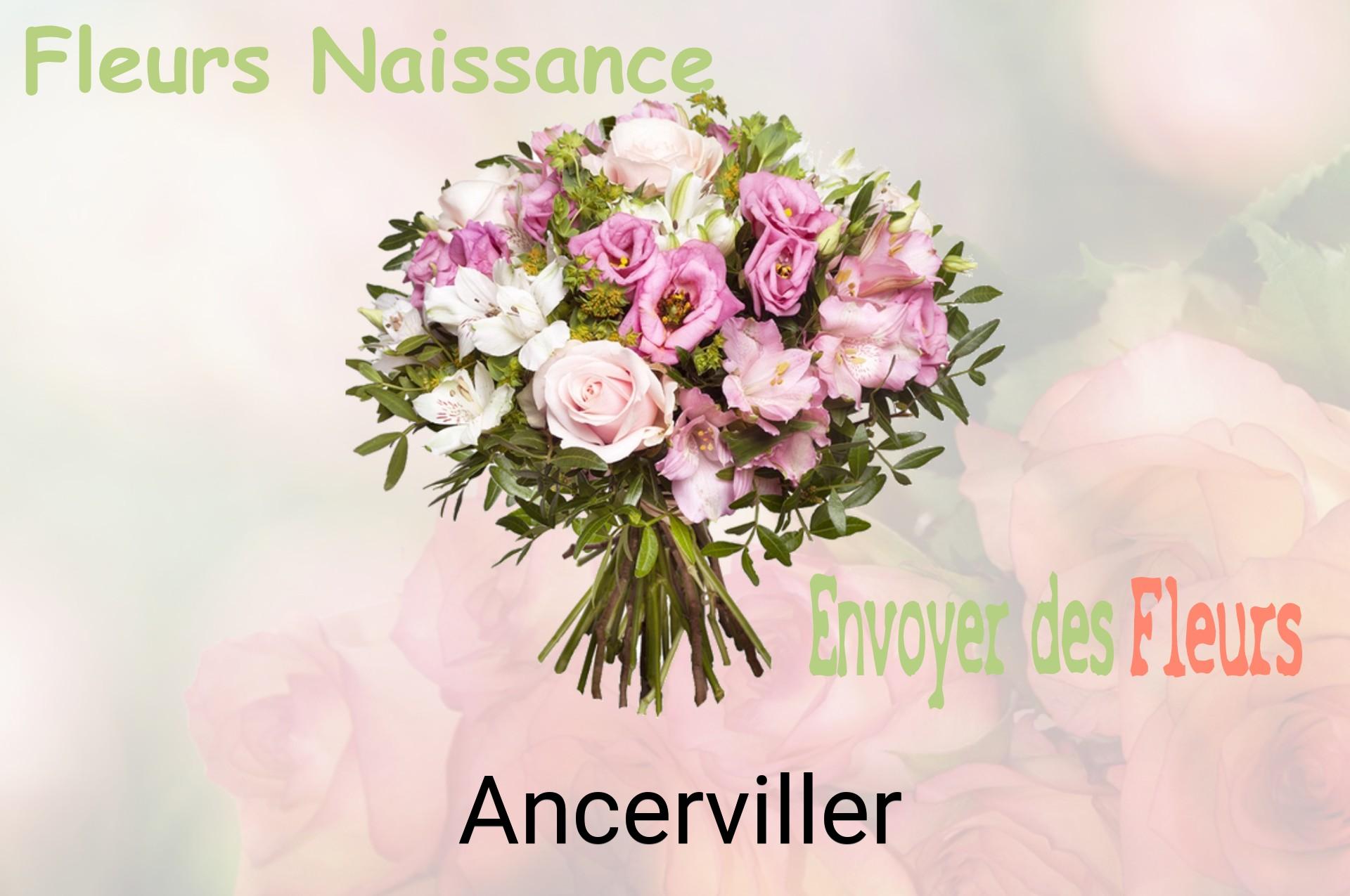 Bouquet de fleurs de naissance livré à Ancerviller